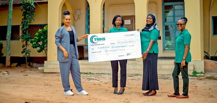 In efforts to support #GirlChildEducation, TMHS through its CSR initiative contributed Tsh 10,000,000/- to Kisarawe Development Fund to support the construction of Girls’ boarding school.